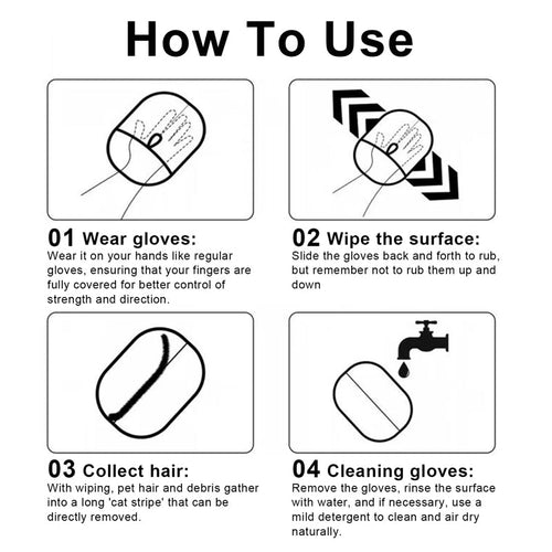 Horizons Pet Hair Remover Glove